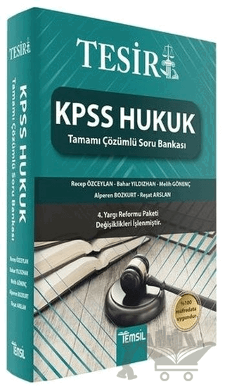 Tesir KPSS Hukuk Tamamı Çözümlü Soru Bankası