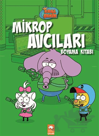Kral Şakir Mikrop Avcıları Boyama Kitabı