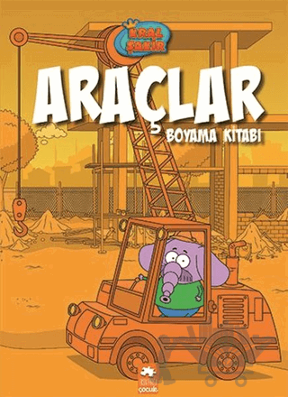 Kral Şakir Araçlar Boyama Kitabı