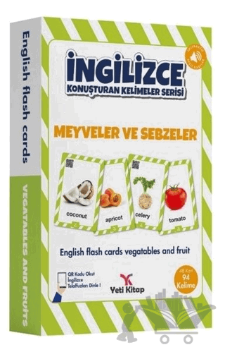 Meyveler ve Sebzeler - İngilizce Konuşturan Kelimeler Serisi