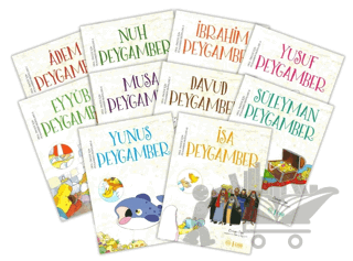 Okul Öncesi Peygamber Hikayeleri Seti (10 Kitap Takım)