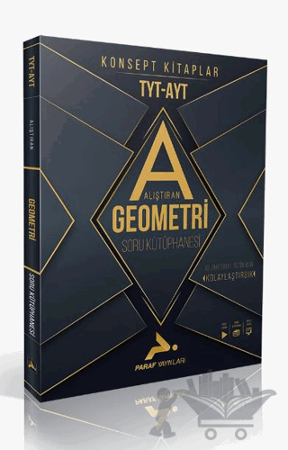 Paraf Yayınları Konsept Kitaplar TYT - AYT Alıştıran Geometri Soru Kütüphanesi