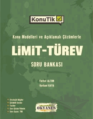AYT KonuTik Limit - Türev Soru Bankası