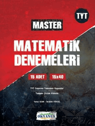 TYT Master 15 Matematik Denemeleri