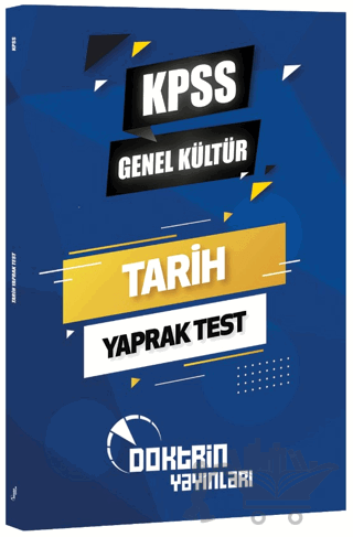 KPSS Tarih Yaprak Test