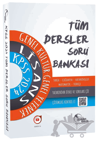 2024 KPSS Lisans Genel Kültür Genel Yetenek Tüm Dersler Tek Kitap Soru Bankası