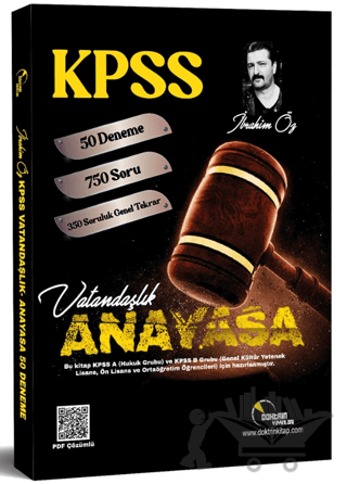 KPSS Vatandaşlık 50 Deneme ve Genel Tekrar Testi