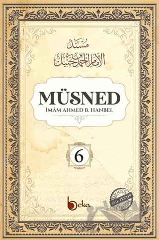 Müsned (6. Cilt - Arapça Metinsiz)