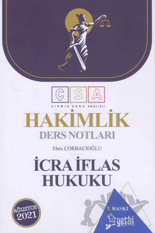 Hakimlik Ders Notları İcra İflas Hukuku
