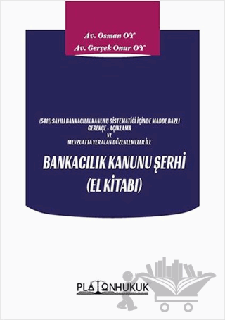 Bankacılık Kanuni Şerhi El Kitabı