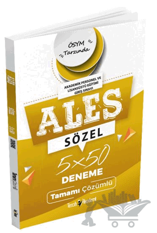 ALES Sözel 5x50 Deneme Tamamı Çözümlü