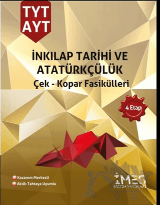 TYT AYT İnkılap Tarihi ve Atatürkçülük Çek - Kopar Fasikülleri