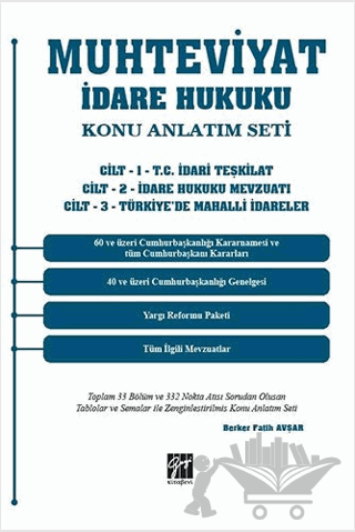 Muhteviyat İdare Hukuku Konu Anlatım Seti
