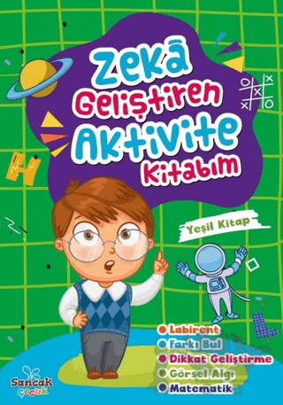 Zeka Geliştiren Aktivite Kitabım - Yeşil Kitap