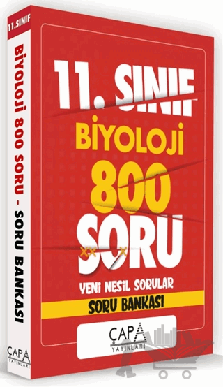 11. Sınıf Biyoloji 800 Soru Yeni Nesil Sorular - Soru Bankası