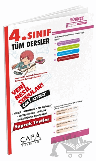 4. Sınıf Tüm Dersler Yaprak Test
