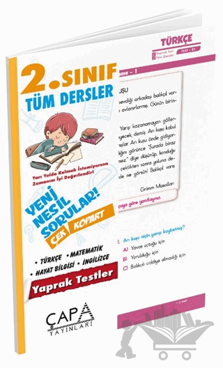 2. Sınıf Tüm Dersler Yaprak Test