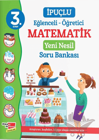 3. Sınıf İpuçlu Eğlenceli - Öğretici Matematik Yeni Nesil Soru Bankası