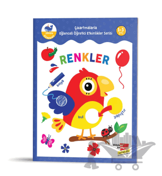 Renkler - Çıkartmalarla Eğlenceli Öğretici Etkinlikler Serisi