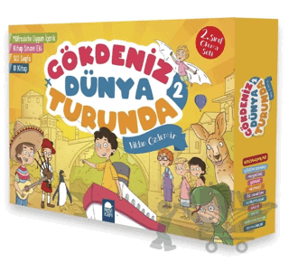 Gökdeniz Dünya Turunda 2 - 2. Sınıf Okuma Seti (10 Kitap Takım)