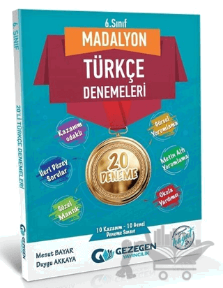6. Sınıf Türkçe Madalyon 20 Deneme