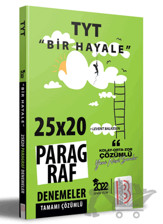 2022 TYT Bir Hayale Serisi Paragraf Denemeleri
