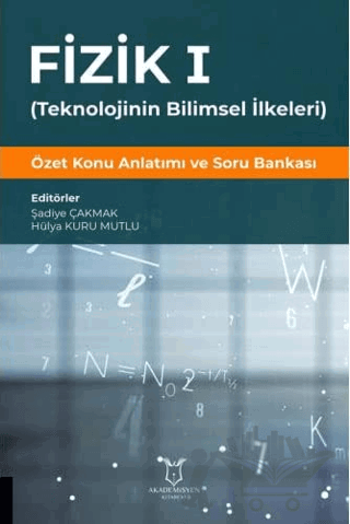 Fizik 1 - (Teknolojinin Bilimsel İlkeleri)
