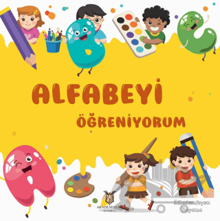 Alfabeyi Öğreniyorum - Akademisyen Boyama