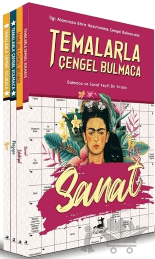 Temalarla Çengel Bulmaca Seti - 4 Kitap Takım