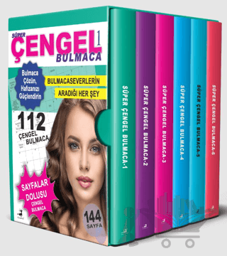 Süper Çengel Bulmaca 6 Kitap Kutulu Set