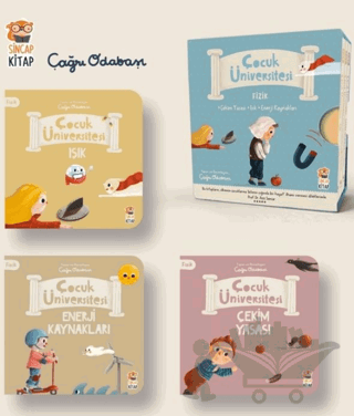 Çocuk Üniversitesi Fizik Set (3 Kitap)