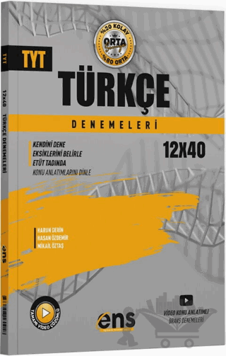 TYT Türkçe 12 x 40 Denemeleri