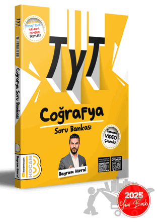 2025 TYT Coğrafya Tamamı Video Çözümlü Soru Bankası
