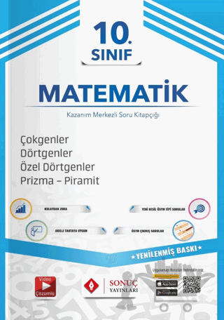10. Sınıf Çokgenler - Dörtgenler - Özel Dörtgenler - Prizma Piramit