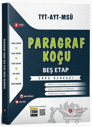 TYT AYT MSÜ Paragraf Koçu Beş Etap Soru Bankası