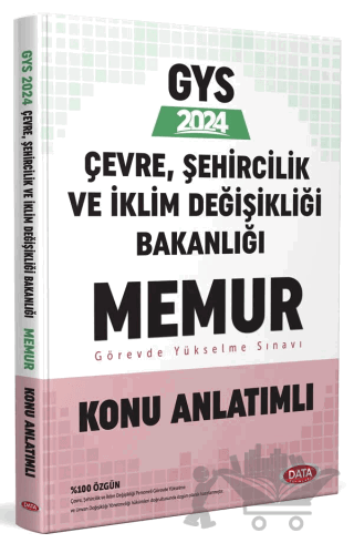 Çevre, Şehircilik ve İklim Değişikliği Bakanlığı Memur GYS Konu Anlatımlı