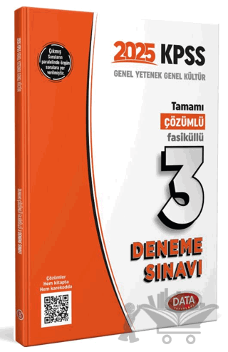 2025 KPSS Genel Yetenek Genel Kültür Tamamı Çözümlü 3 Fasikül Deneme Sınavı