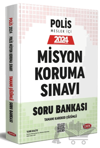 Emniyet Genel Müdürlüğü Polis Misyon Koruma Sınavı Soru Bankası - Karekod Çözümlü