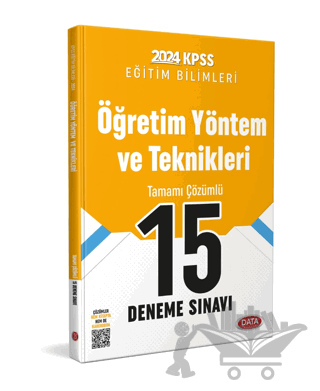 KPSS Eğitim Bilimleri Öğretim Yöntem ve Teknikleri 15 Deneme Sınavı