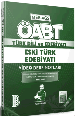 ÖABT Türk Dili ve Edebiyatı Türkçe Öğretmenliği Eski Türk Edebiyatı Video Ders Notları Bengi 2