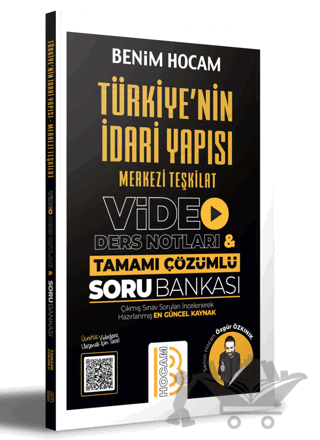 Türkiye'nin İdari Yapısı Merkezi Teşkilat Video Ders Notları ve Tamamı Çözümlü Soru Bankası