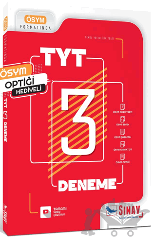 TYT Tamamı Video Çözümlü 3 Deneme