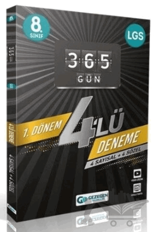 8. Sınıf LGS 1. Dönem 365 Gün 4 Çözümlü Deneme