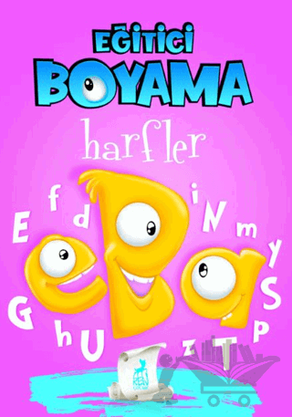 Eğitici Öğretici Boyama - Harfler