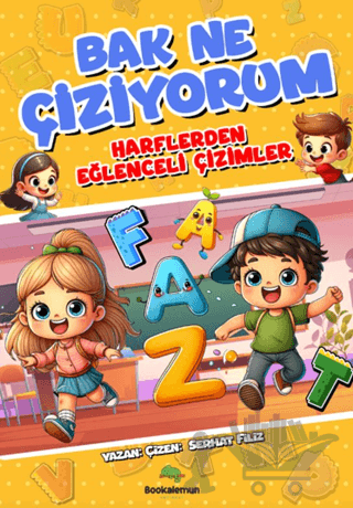 Bak Ne Çiziyorum - Harflerden Eğlenceli Çizimler