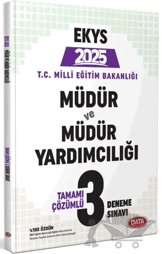 MEB EKYS Müdür ve Müdür Yardımcılığı 3 Deneme Sınavı