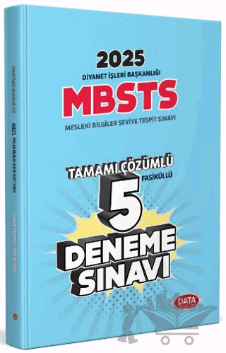 Diyanet İşleri Başkanlığı Mesleki Bilgiler Seviye Tespit Sınavı (MBSTS) Tamamı Çözümlü 5 Fasikül