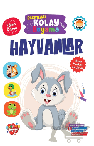 Etkinlikli Kolay Boyama - Hayvanlar