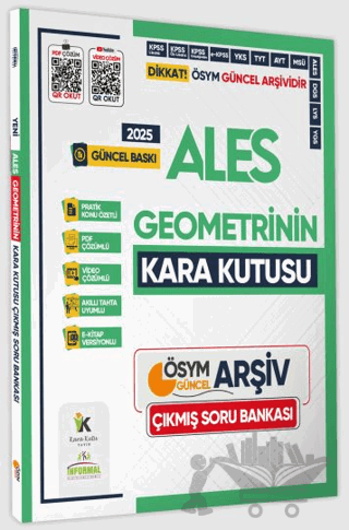 2025 ALES Geometrinin Kara Kutusu Konu Özetli PDF/Video Çözümlü ÖSYM Çıkmış Soru Havuzu Bankası