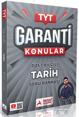 TYT Tarih Garanti Konular Özel Bilgili Soru Bankası